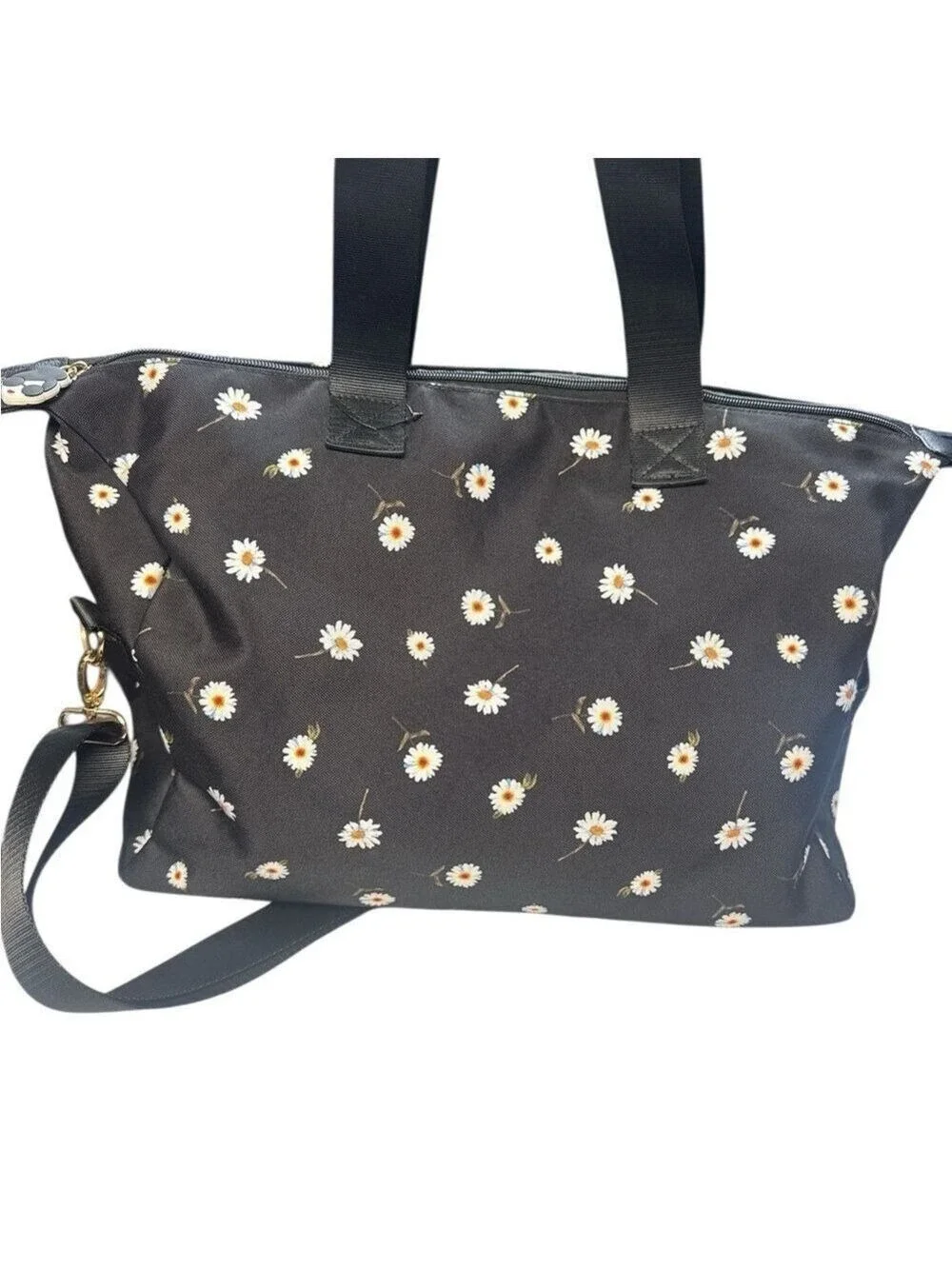 Alice + Olivia Daisy Print Weekend Duffel Bag By Stacey Bendet 16